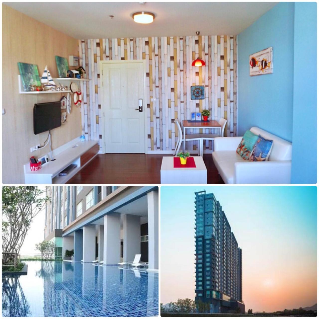 Ferienwohnung Baan Kiang Fah Huahin By The Sea Exterior foto
